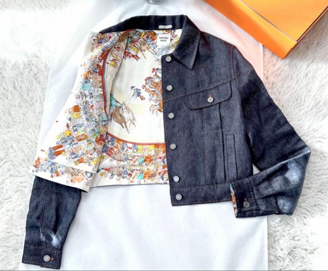 HERMES（エルメス）　デニムジャケット