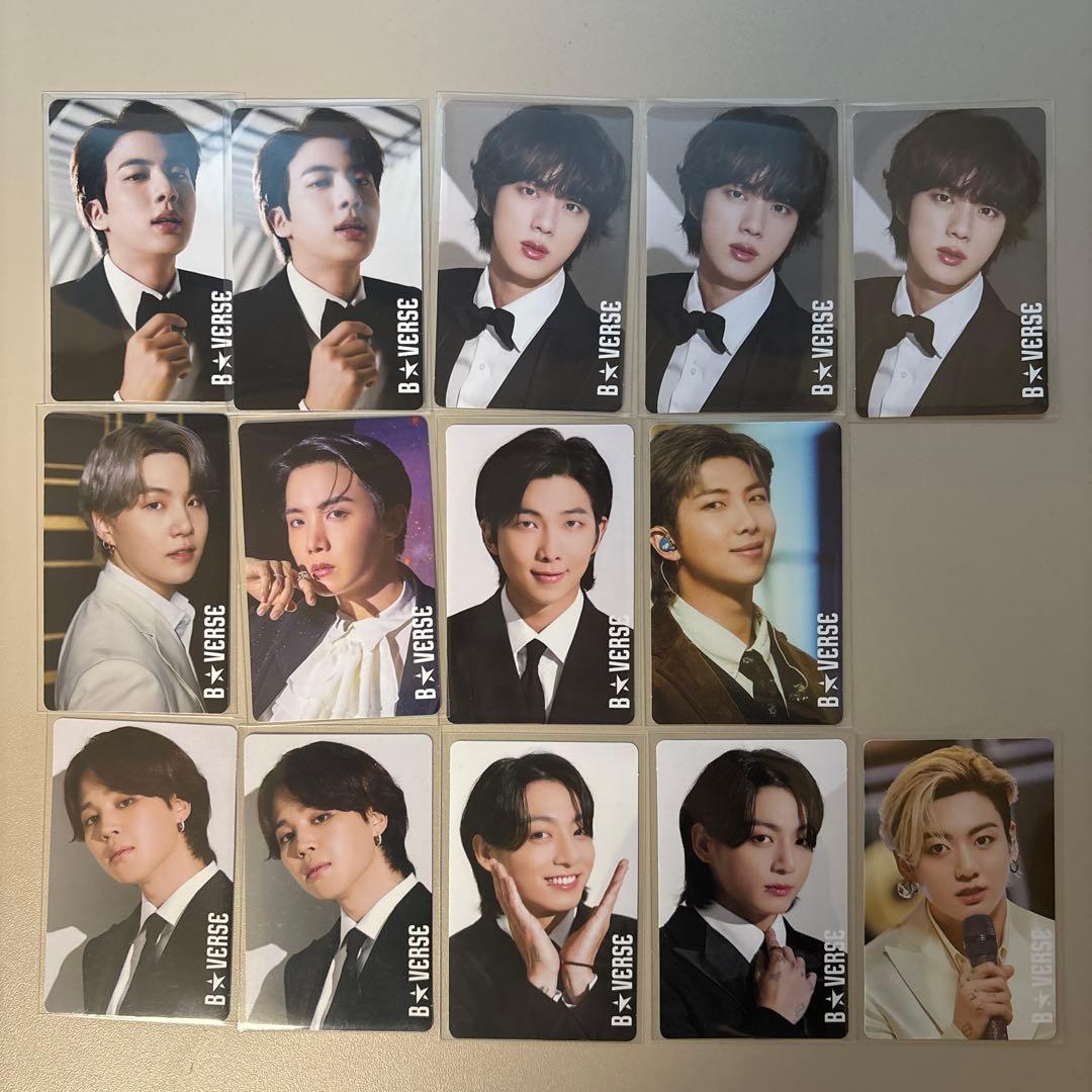 BTS B★VERSE トレカ 14枚セット Leminoプレミアム」会員限定！「B☆VERSE（BTS、星を歌う）ENCORE IN
