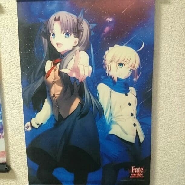FateのBlu-ray限定タペストリーです！