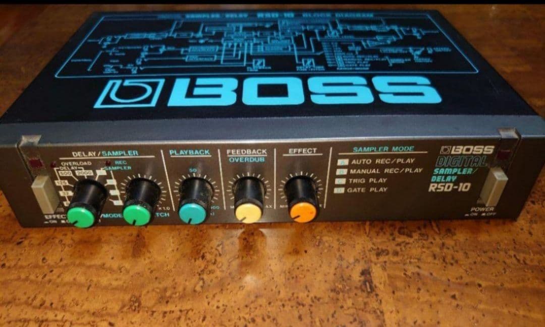 ビンテージ BOSS RSD-10 サンプラー/ディレイ 年代物の割には美品
